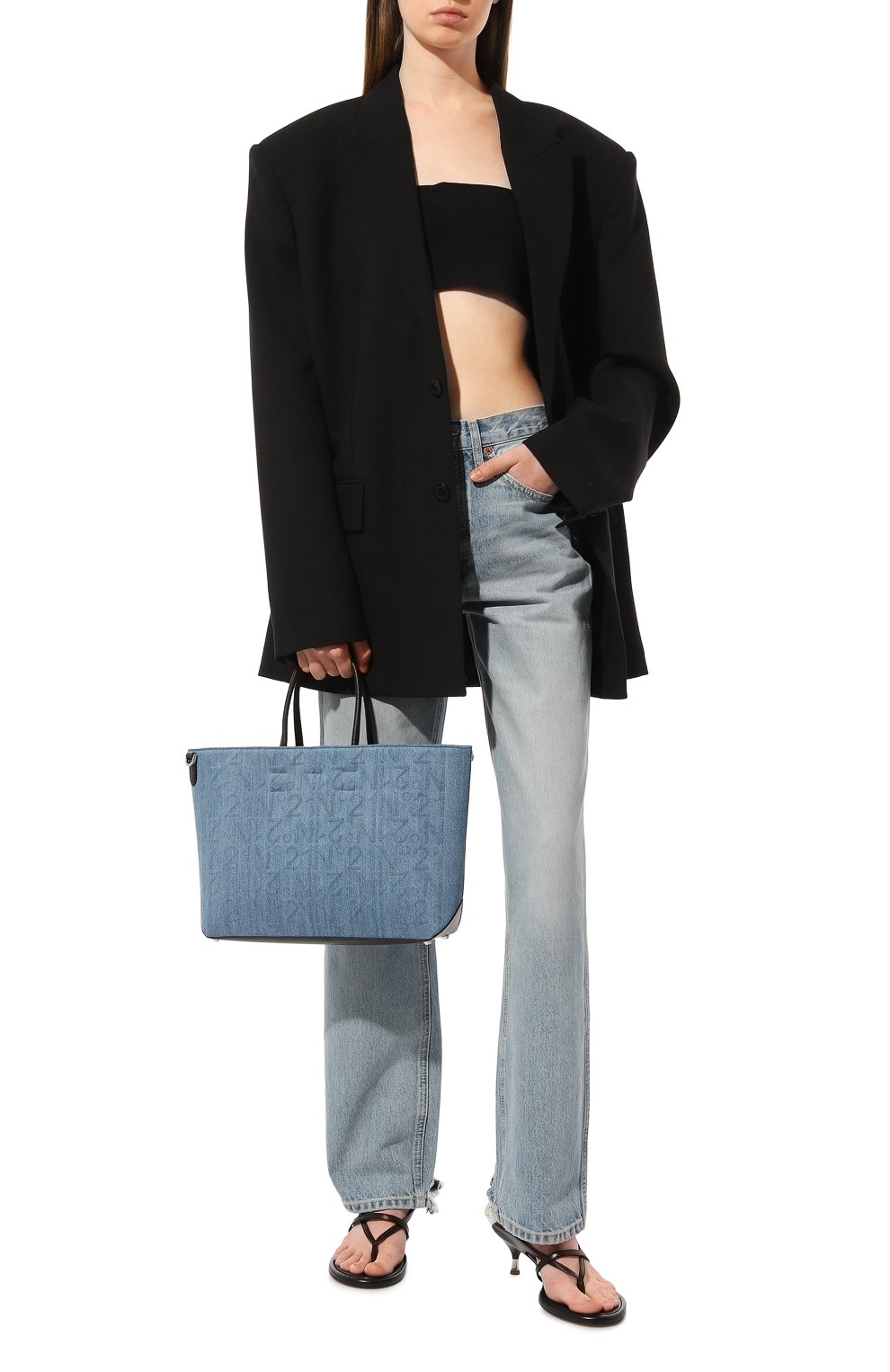 Сумка-тоут N21, арт. 23EBS0936DL02, фото 7