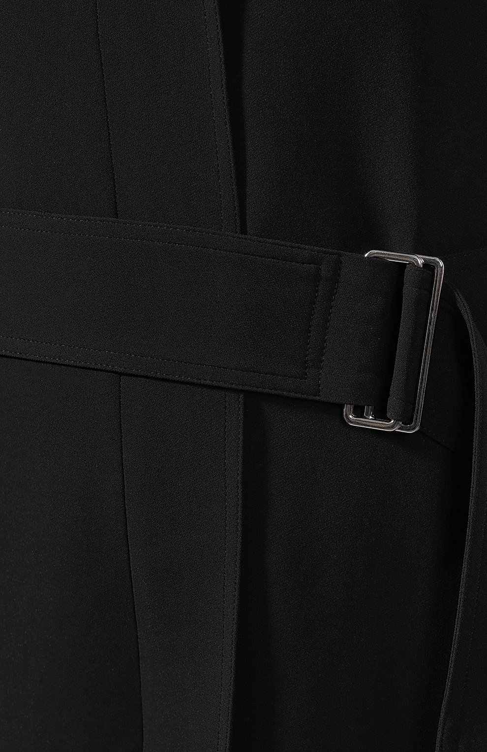 Платье из вискозы VICTORIA BECKHAM черного цвета по цене 161500 руб., арт. DR MID 61002B, фото 5 Платье из вискозы VICTORIA BECKHAM, арт. DR MID 61002B, фото 5