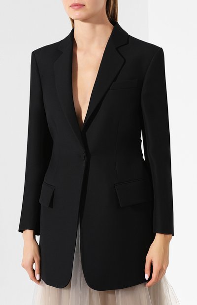Жакет из смеси шелка и шерсти VALENTINO, арт. SB0CE1N04W0, фото 3