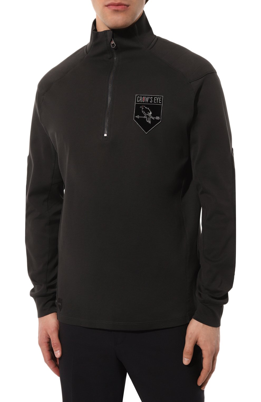 Хлопковый лонгслив CROW’S EYE, арт. L.E. 8, фото 3