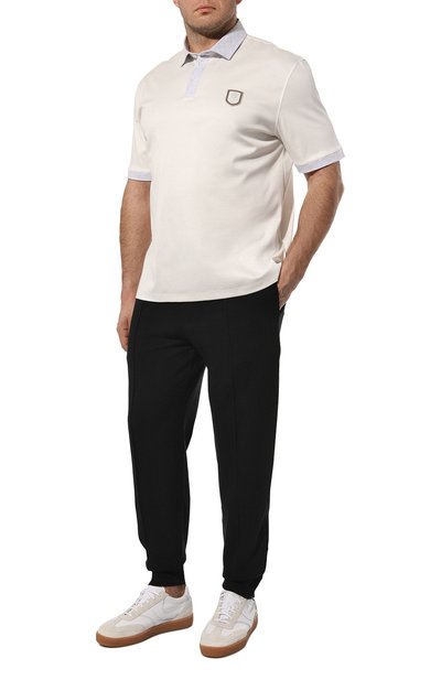 Хлопковые джоггеры BRUNELLO CUCINELLI, арт. M0T353263G, фото 2