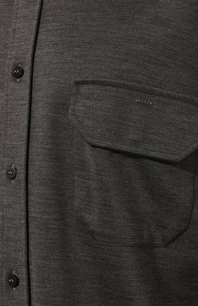 Рубашка из хлопка и шелка STEFANO RICCI, арт. CJ007518/TE2800, фото 5