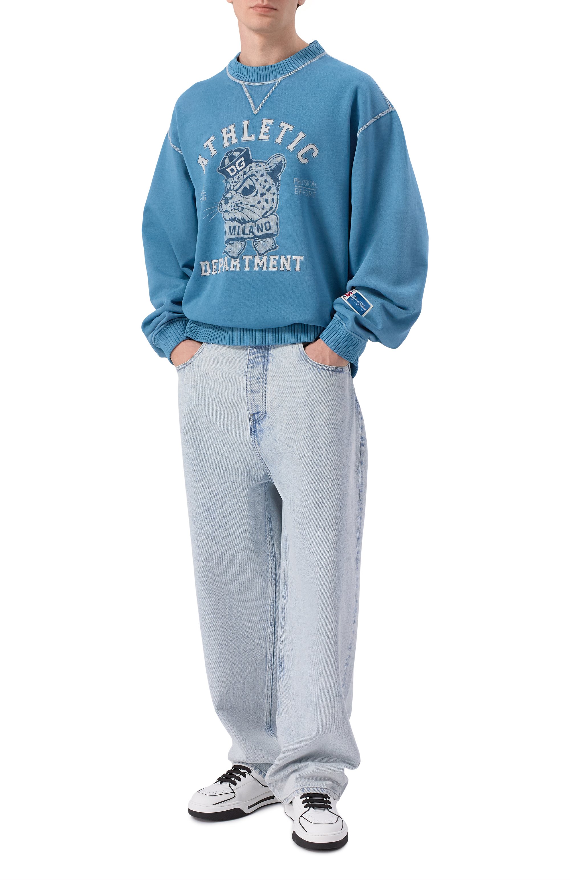 Хлопковый свитшот DOLCE & GABBANA, арт. G9BZKT/G7P0U, фото 2