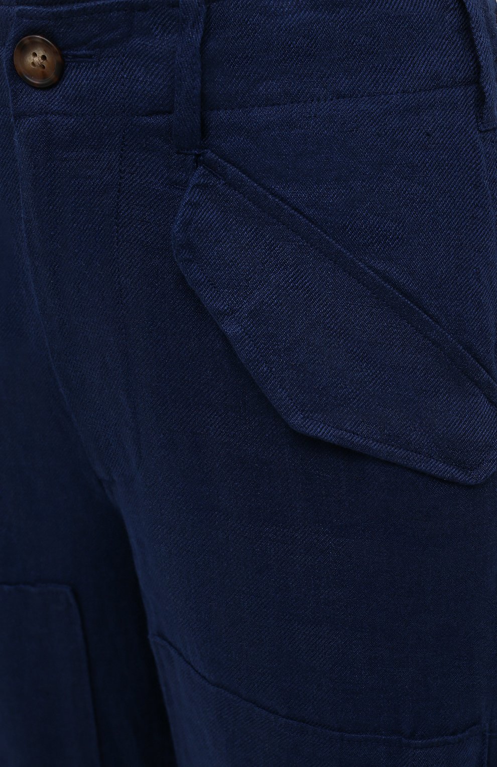 Льняные брюки POLO RALPH LAUREN, арт. 211833043, фото 5
