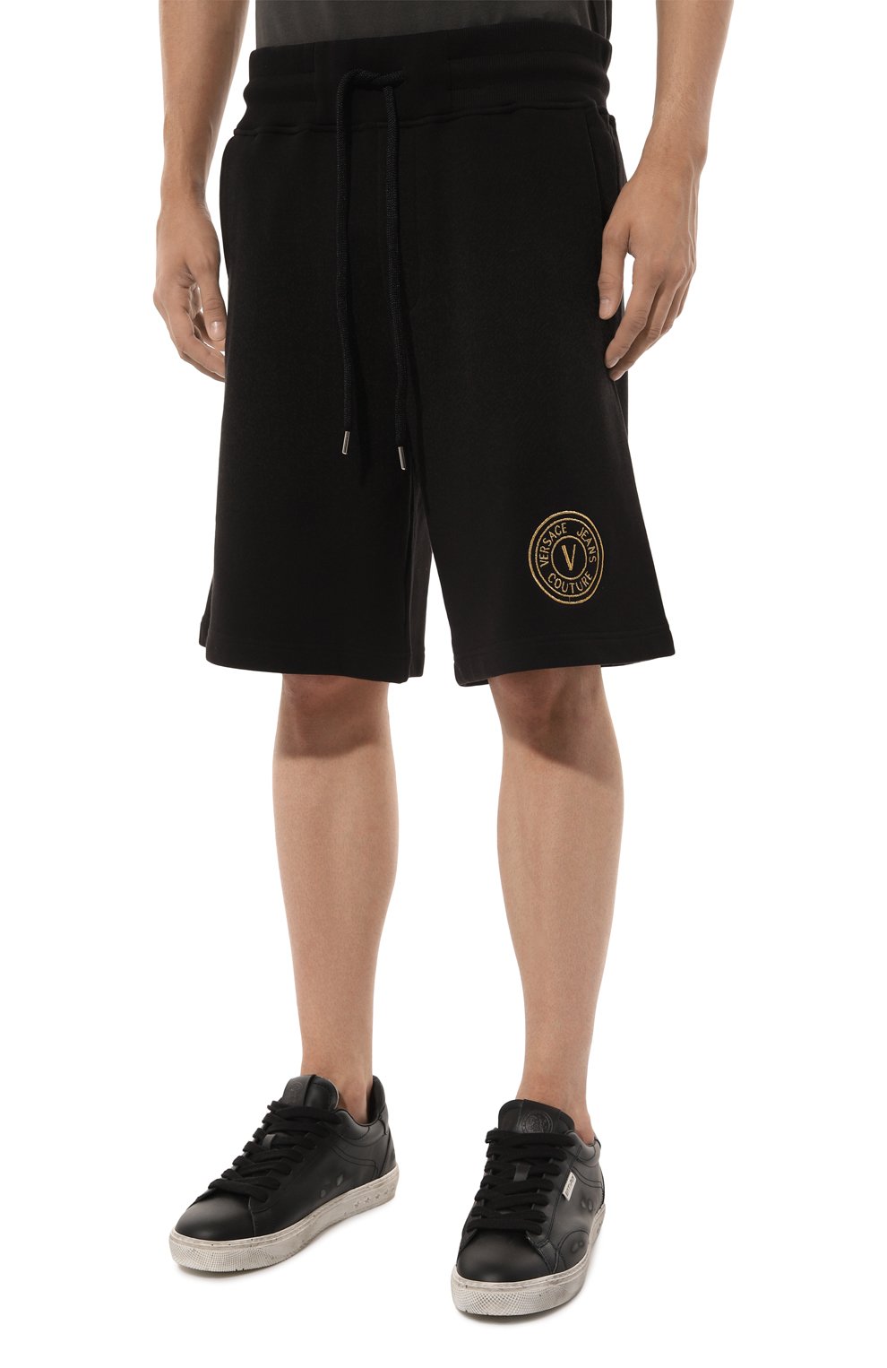 Хлопковые шорты VERSACE JEANS COUTURE, арт. 76GADT02/CF01T, фото 3