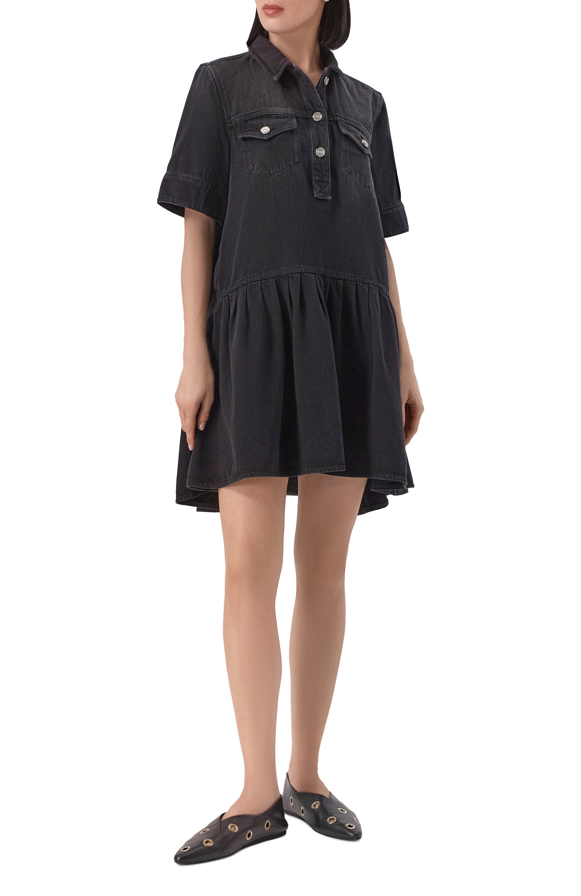 Джинсовое платье GANNI, арт. J1885, фото 2