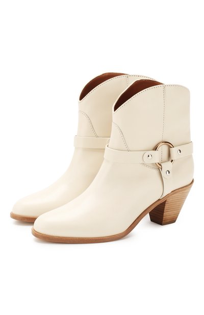 Кожаные ботильоны FRANCESCO RUSSO, арт. R1B583/CALF LEATHER, фото 1