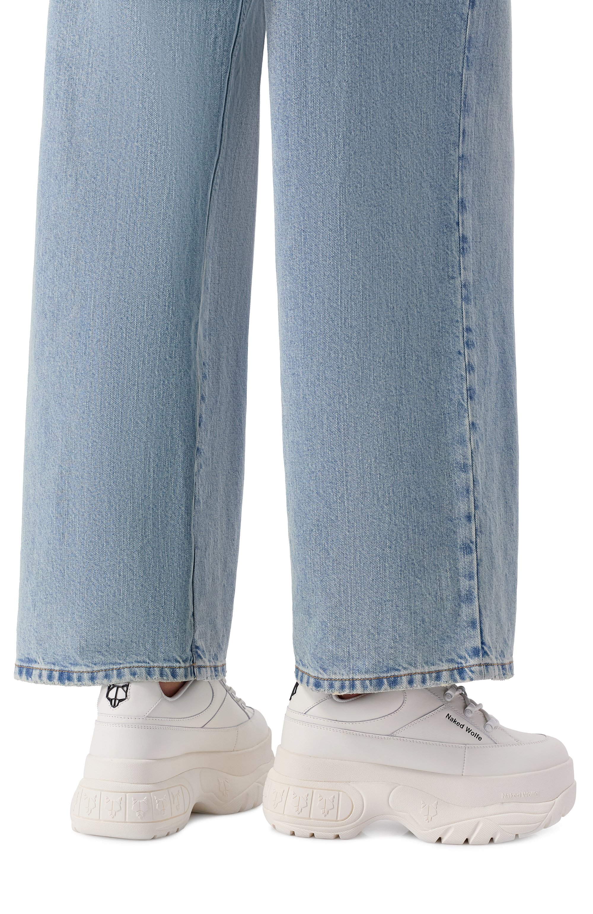 Кожаные кроссовки sporty NAKED WOLFE, арт. SP0RTY/C0W LEATHER, фото 2