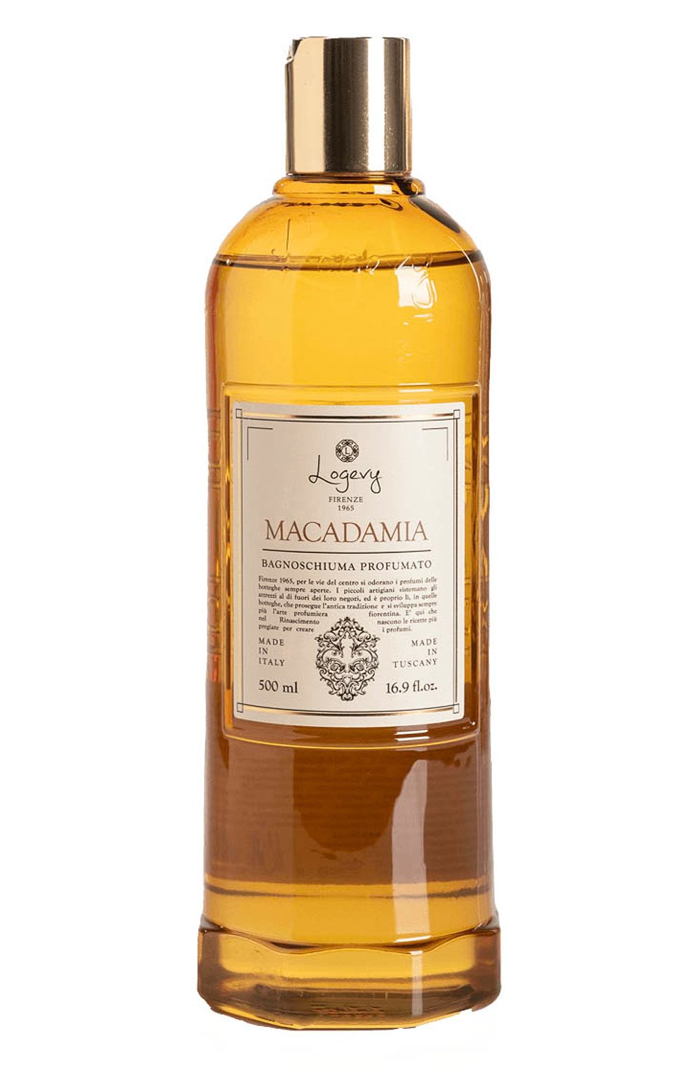 Парфюмерный гель для душа macadamia / "макадамия" (500ml) LOGEVY FIRENZE 1965, арт. 8050519374118, фото 1