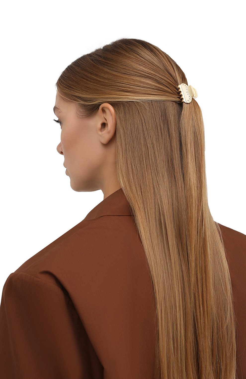 Заколка для волос ALEXANDRE DE PARIS кремового цвета по цене 7960 руб., арт. ICCB-12831-03 I1, фото 2 Заколка для волос ALEXANDRE DE PARIS, арт. ICCB-12831-03 I1, фото 2