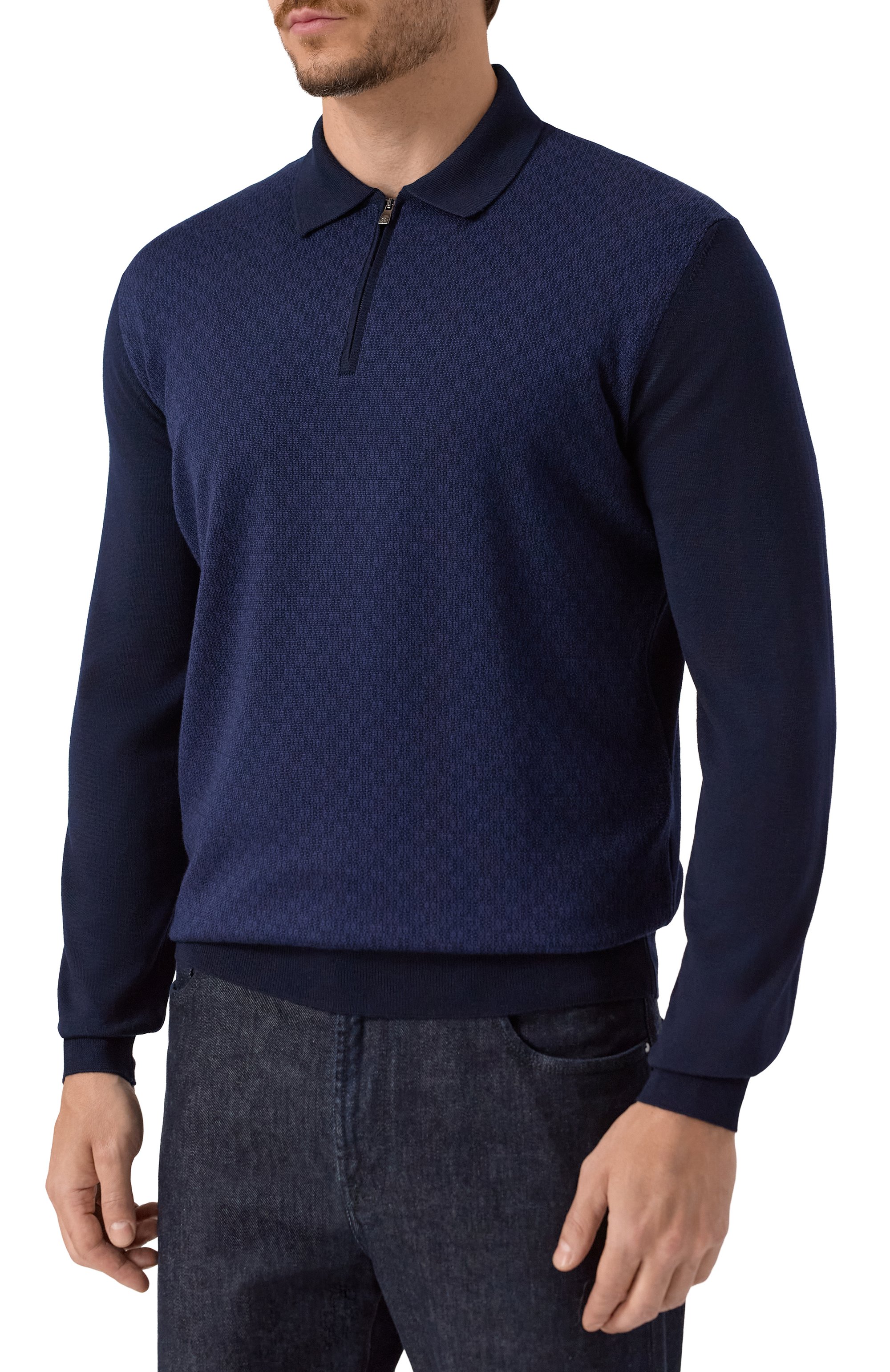 Шерстяное поло CORNELIANI, арт. 26M50L-2625194, фото 3