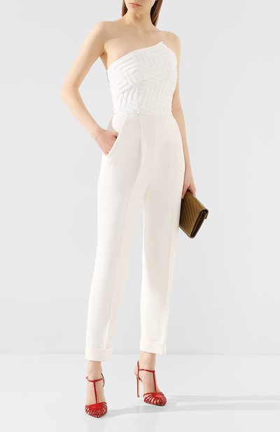 Комбинезон ROLAND MOURET белого цвета по цене 267500 руб., арт. PS20/S0881/F0386, фото 2 Комбинезон ROLAND MOURET, арт. PS20/S0881/F0386, фото 2