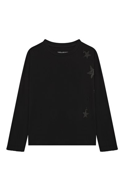 Хлопковый лонгслив ZADIG AND VOLTAIRE, арт. X60461