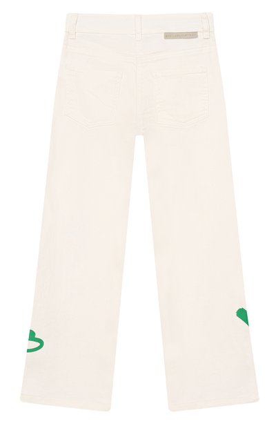 Джинсы STELLA MCCARTNEY кремового цвета по цене 15900 руб., арт. TY6C20, фото 2 Джинсы STELLA MCCARTNEY, арт. TY6C20, фото 2