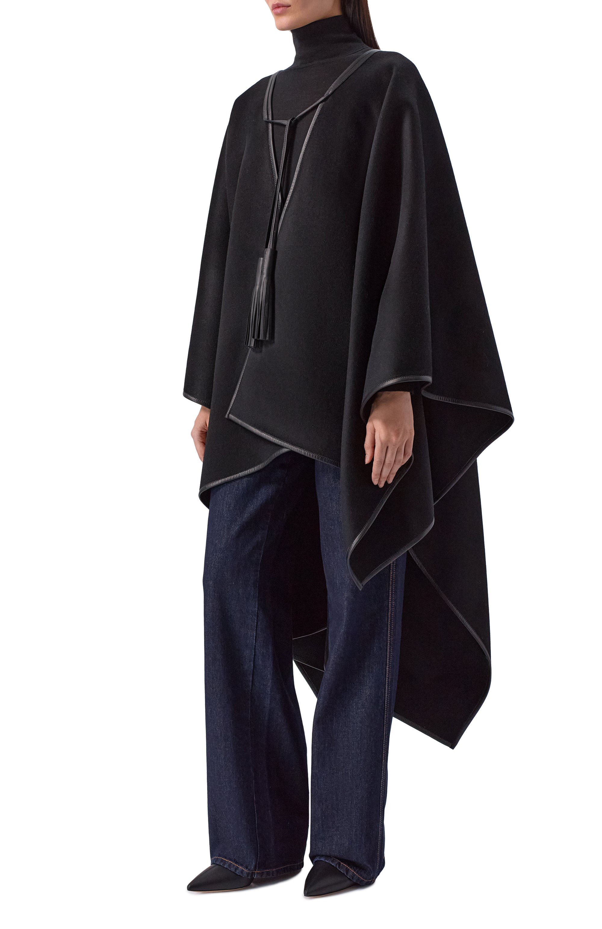 Шерстяное пончо EDOMO, арт. C010102FW2526, фото 3