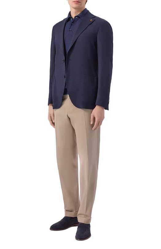 Однобортный пиджак Sartoria Latorre JD74/JJ204 Синий  JD74/JJ204 Фото 2