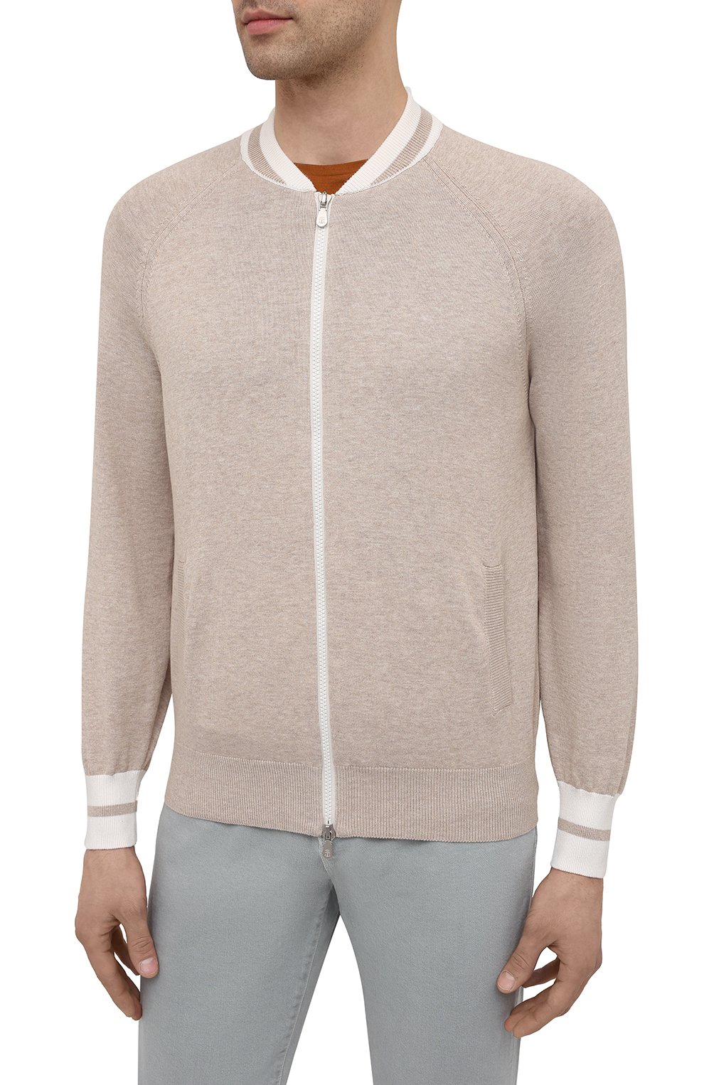 Хлопковый кардиган BRUNELLO CUCINELLI, арт. M2917906, фото 3