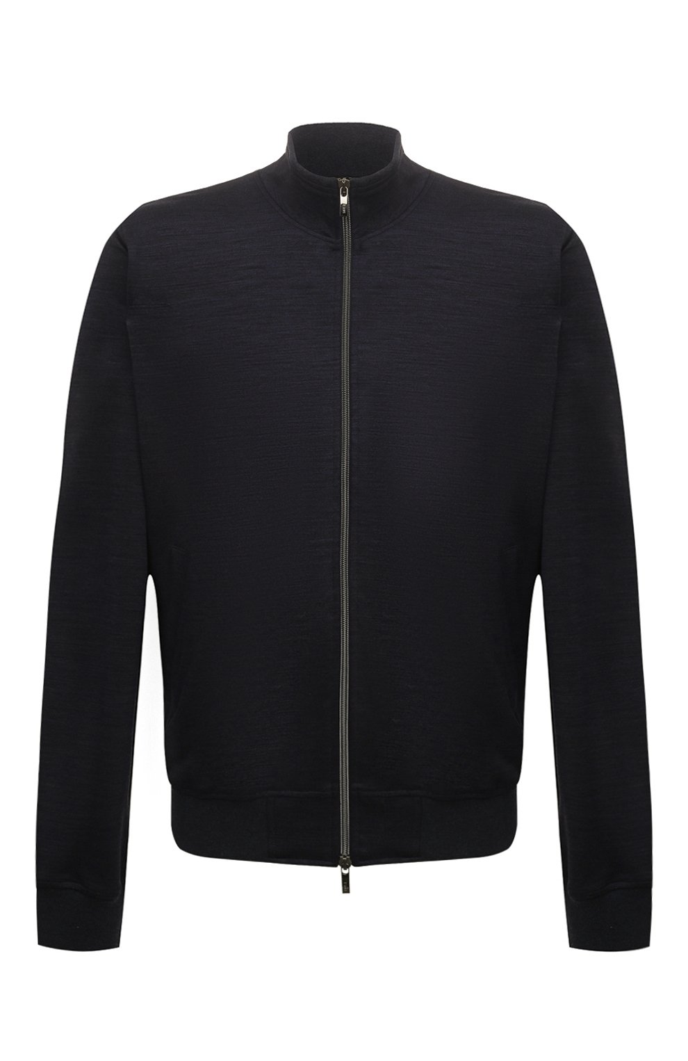 Толстовка из лиоцелла и шерсти MVST темно-синего цвета по цене 120000 руб., арт. 14M460.WV00.MUST./58-62, фото 1 Толстовка из лиоцелла и шерсти MVST, арт. 14M460.WV00.MUST./58-62, фото 1