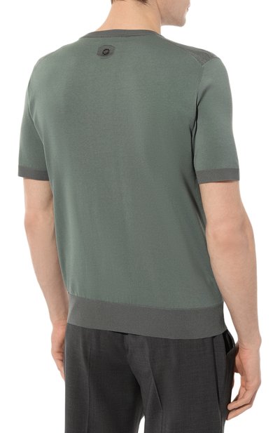 Джемпер из хлопка и шелка STEFANO RICCI, арт. K616324G10/F23237, фото 4