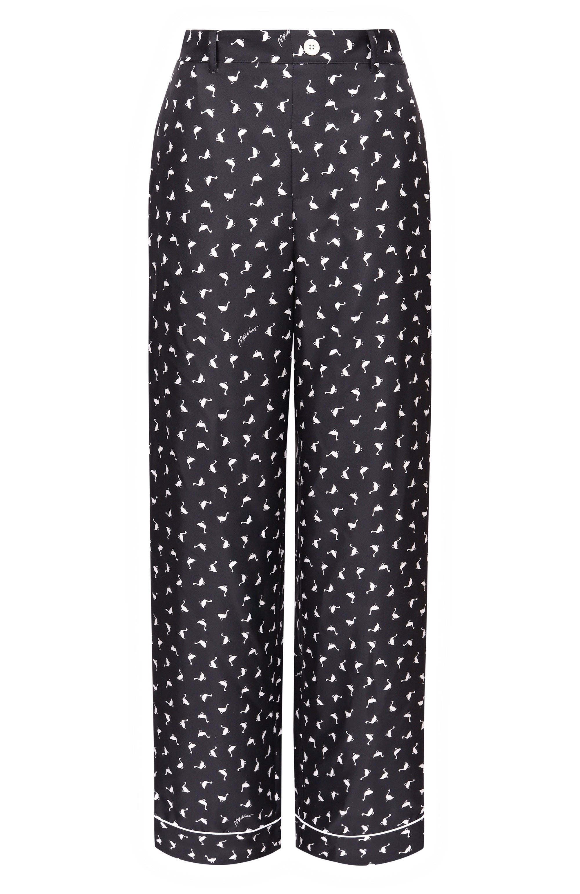 Шелковые брюки MOSCHINO, арт. A0341/0562, фото 1