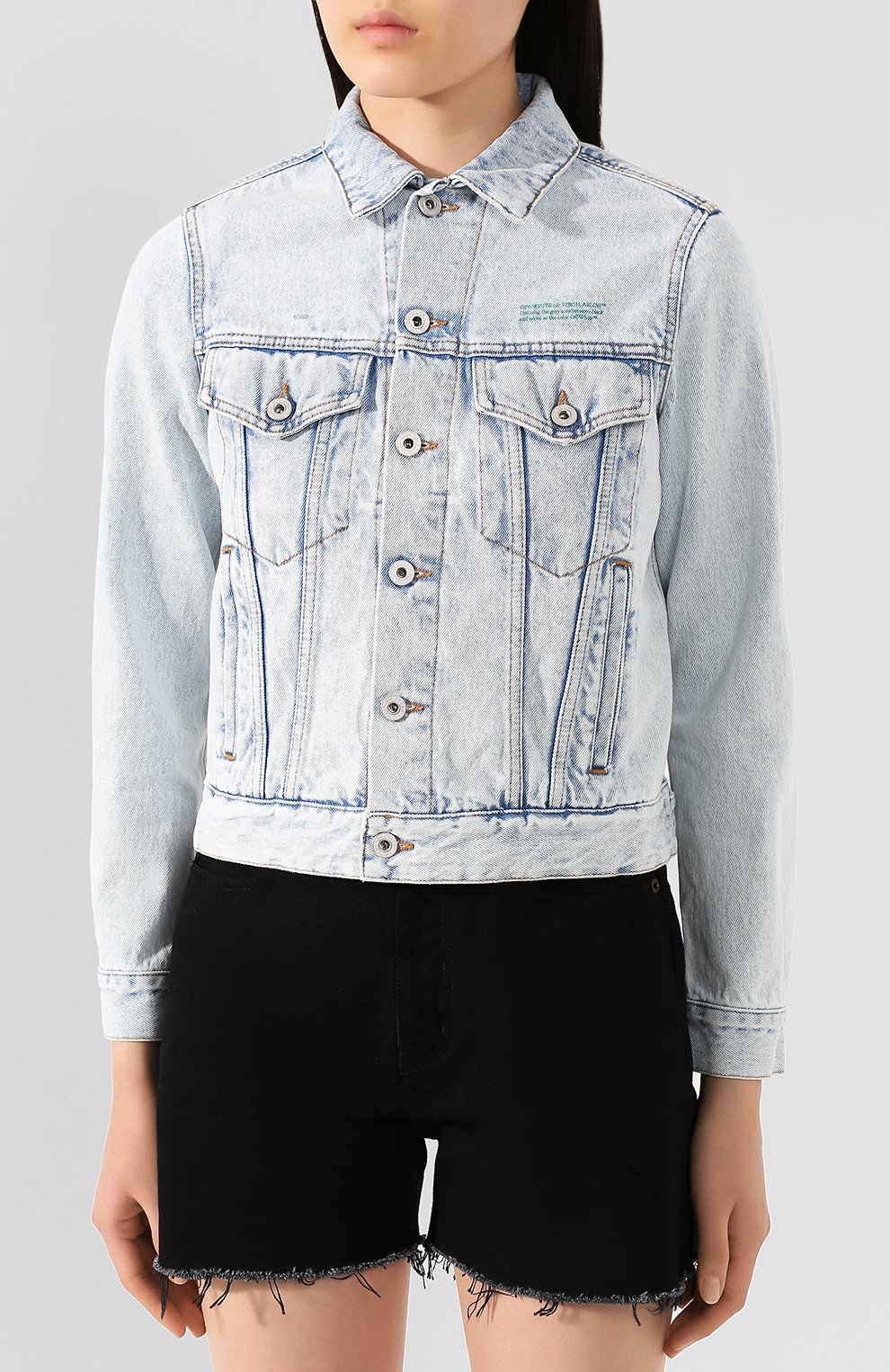 Джинсовая куртка OFF-WHITE, арт. 0WYE012T20DEN0014001, фото 3