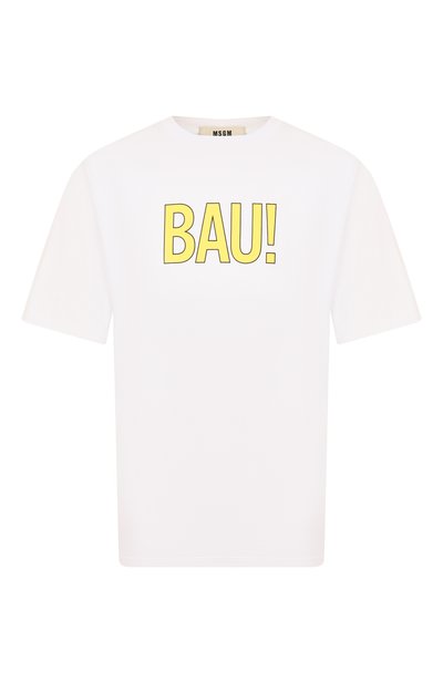 Мужская хлопковая футболка MSGM, арт. 3846MM03/257298