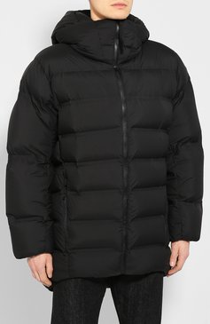 Мужская пуховик 6 moncler 1017 alyx 9sm MONCLER GENIUS черного цвета, арт. E2-09Y-42302-00-54AD3 | Фото 3 (Материал внешний: Синтетический материал; Материал утеплителя: Пух и перо; Материал подклада: Синтетический материал; Мужское Кросс-КТ: Пуховик-верхняя одежда, Верхняя одежда, пуховик-короткий; Длина (верхняя одежда): До середины бедра; Рукава: Длинные; Кросс-КТ: Пуховик; Материал сплава: Проставлено; Драгоценные камни: Проставлено; Стили: Кэжуэл)