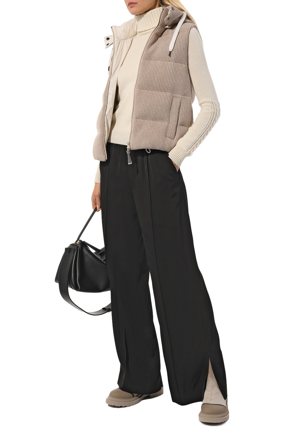 Пуховый жилет BRUNELLO CUCINELLI, арт. M0DVT2142, фото 2