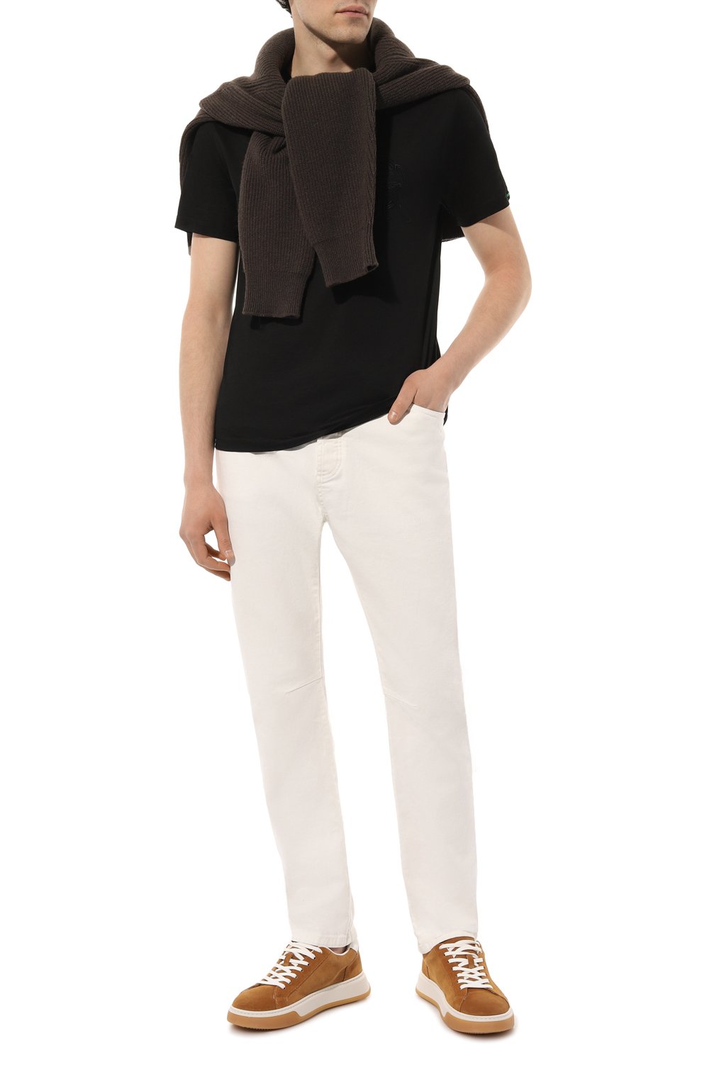 Хлопковая футболка  STEFANO RICCI, арт. MNH4103000/TE0001, фото 2