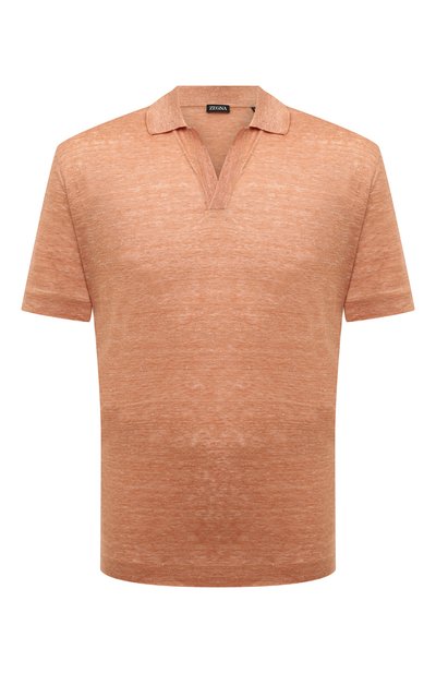 Льняное поло ZEGNA, арт. UD323A7/D780, фото 1