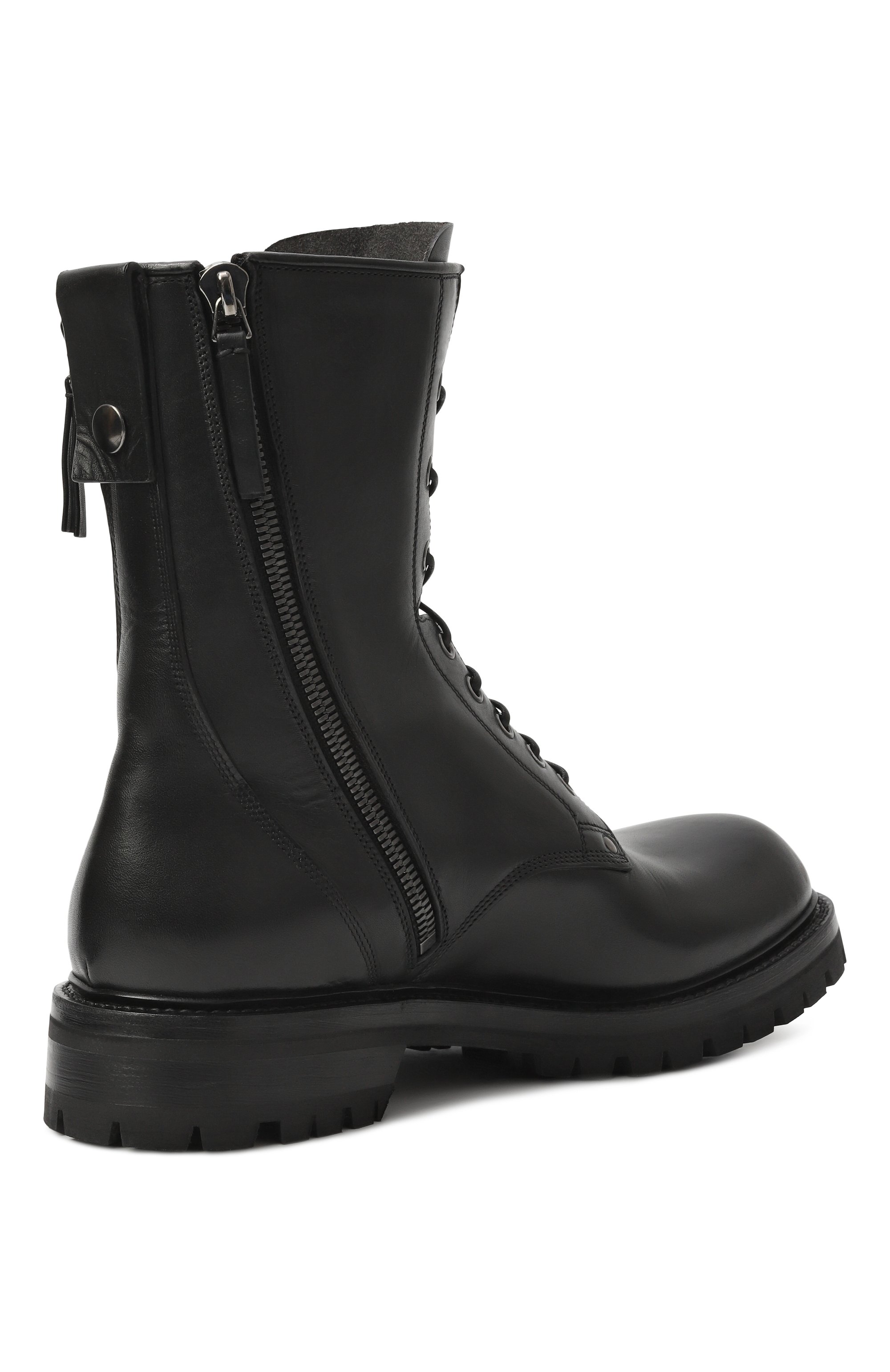 Кожаные ботинки PREMIATA черного цвета по цене 86500 руб., арт. 32347/ELBA, фото 5 Кожаные ботинки PREMIATA, арт. 32347/ELBA, фото 5