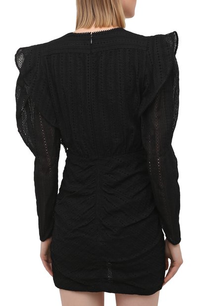 Хлопковое платье ISABEL MARANT, арт. R01919-21P024I/GETYA, фото 4
