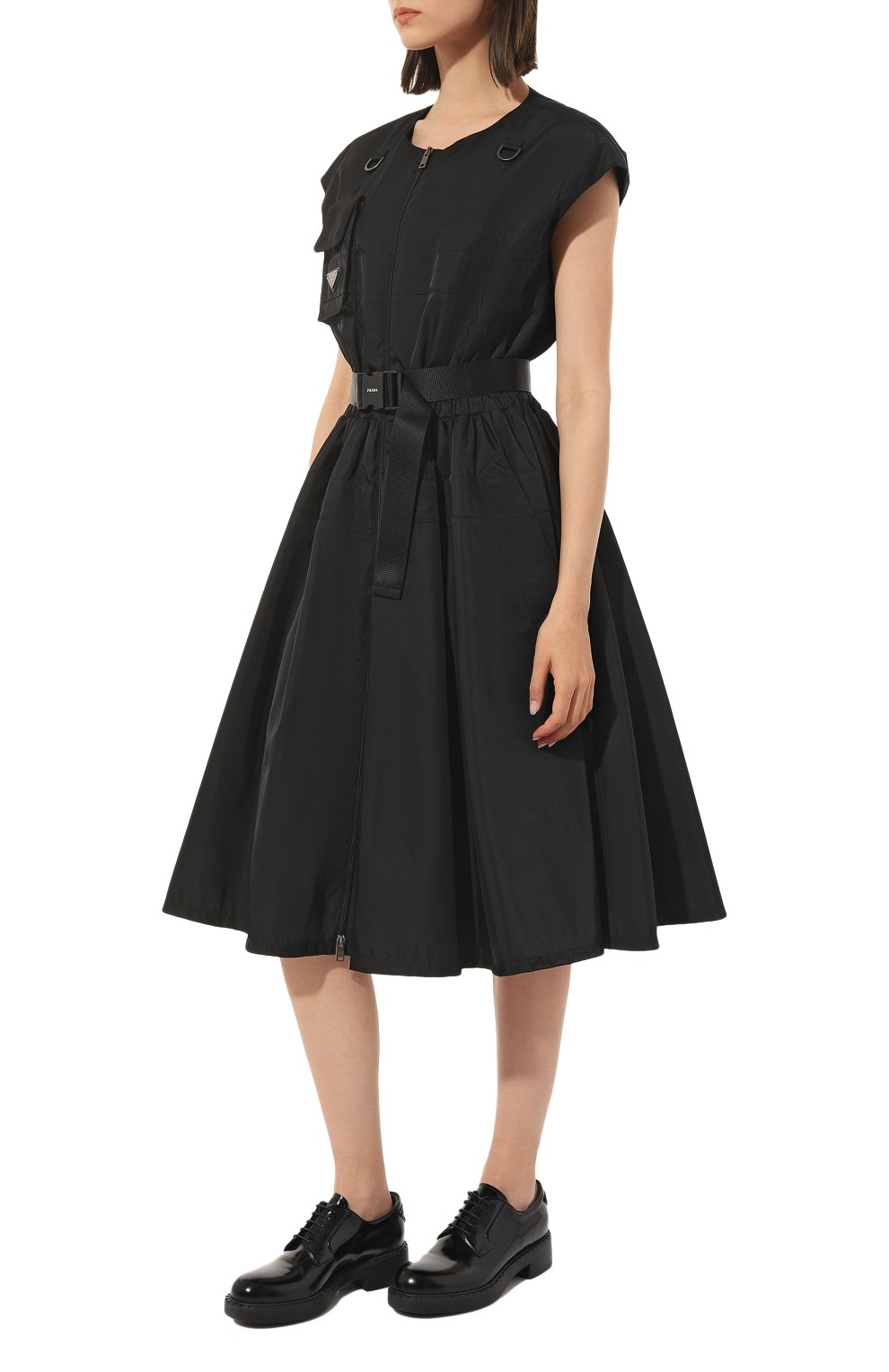 Платье PRADA, арт. 230629-1WQ8-F0002-211, фото 3
