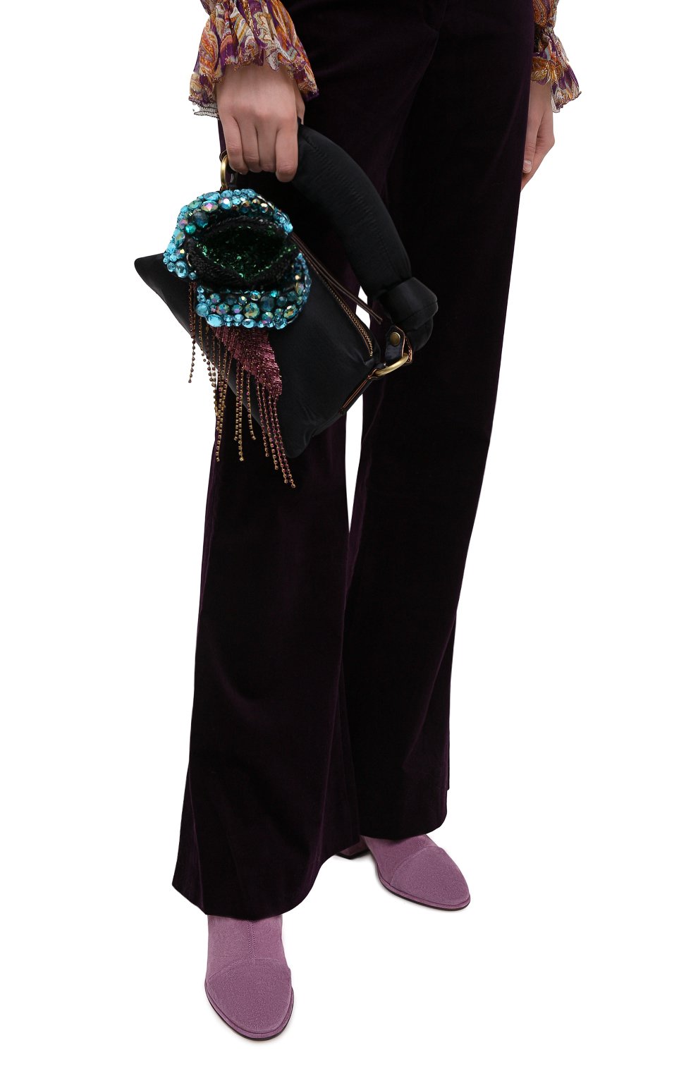 Сумка DRIES VAN NOTEN черного цвета по цене 125500 руб., арт. 202-11517-803, фото 2 Сумка DRIES VAN NOTEN, арт. 202-11517-803, фото 2