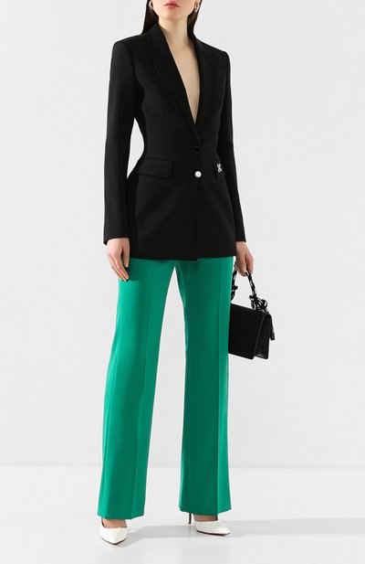 Жакет из смеси вискозы и шерсти OFF-WHITE, арт. 0WEF038R205150681000, фото 2