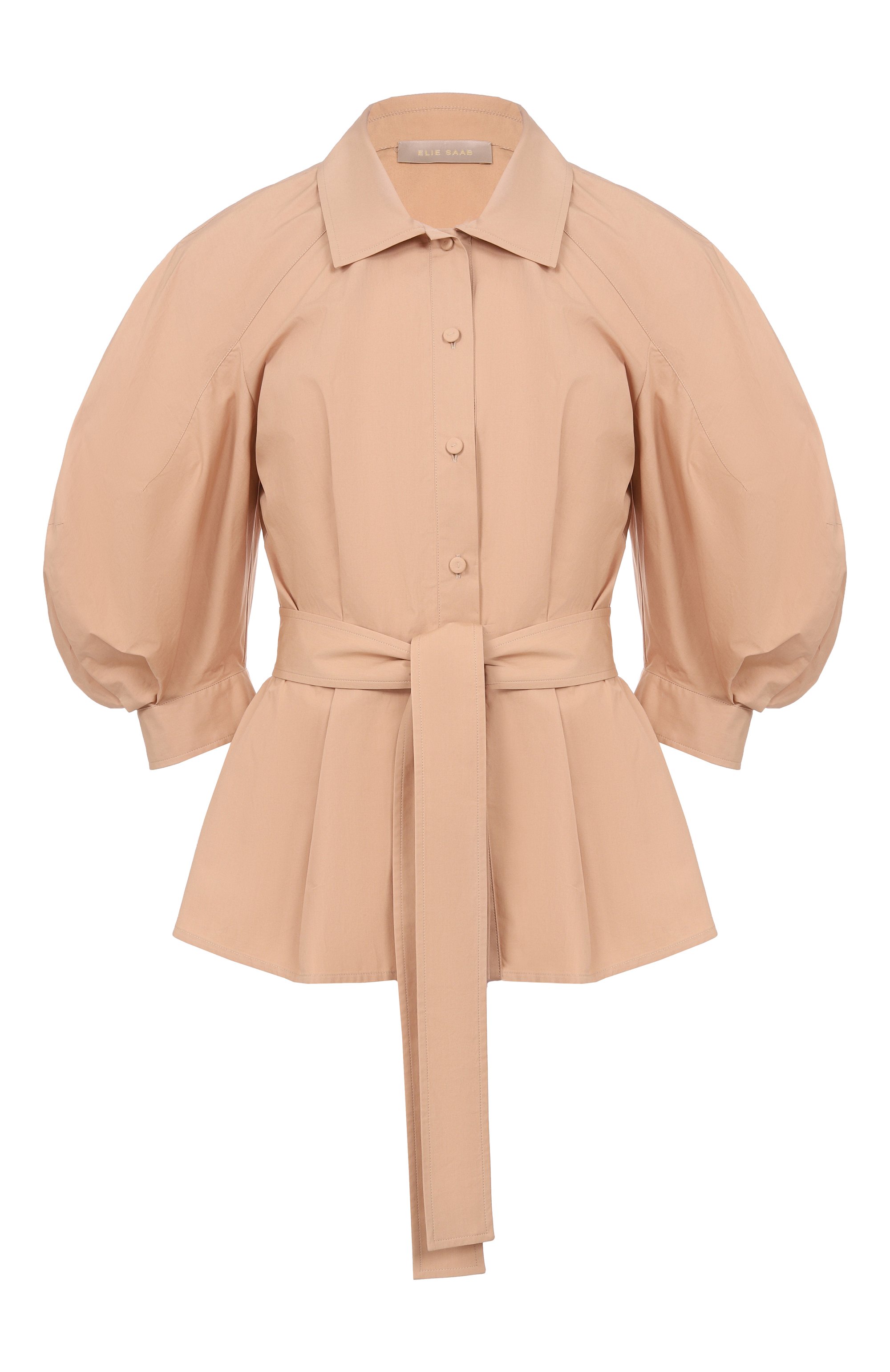 Хлопковая блузка ELIE SAAB, арт. T0270/P0023, фото 1