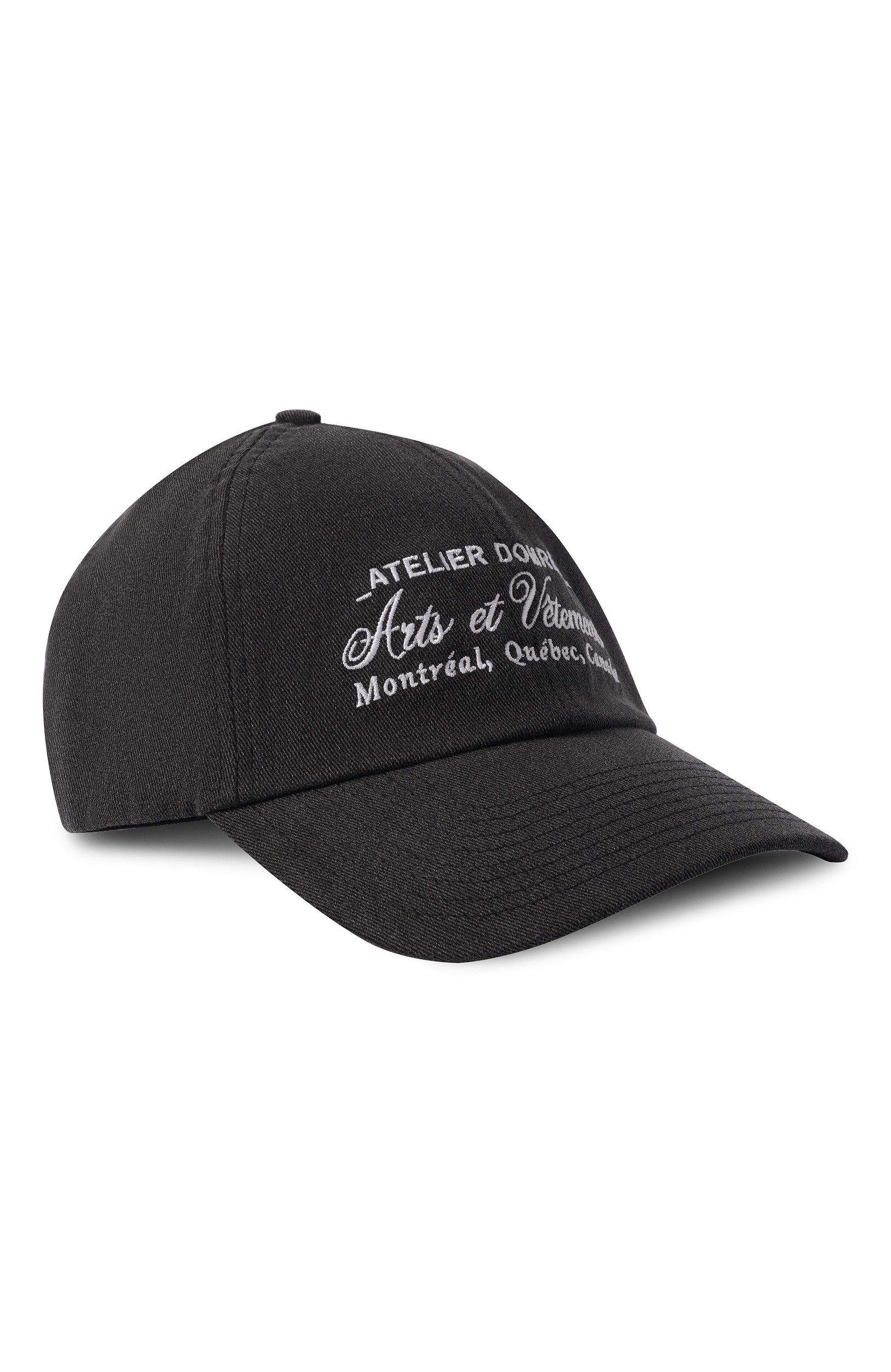 Хлопковая бейсболка DOMREBEL черного цвета по цене 17800 руб., арт. M ARTS VETEMENTS/BASEBAL CAP, фото 1 Хлопковая бейсболка DOMREBEL, арт. M ARTS VETEMENTS/BASEBAL CAP, фото 1