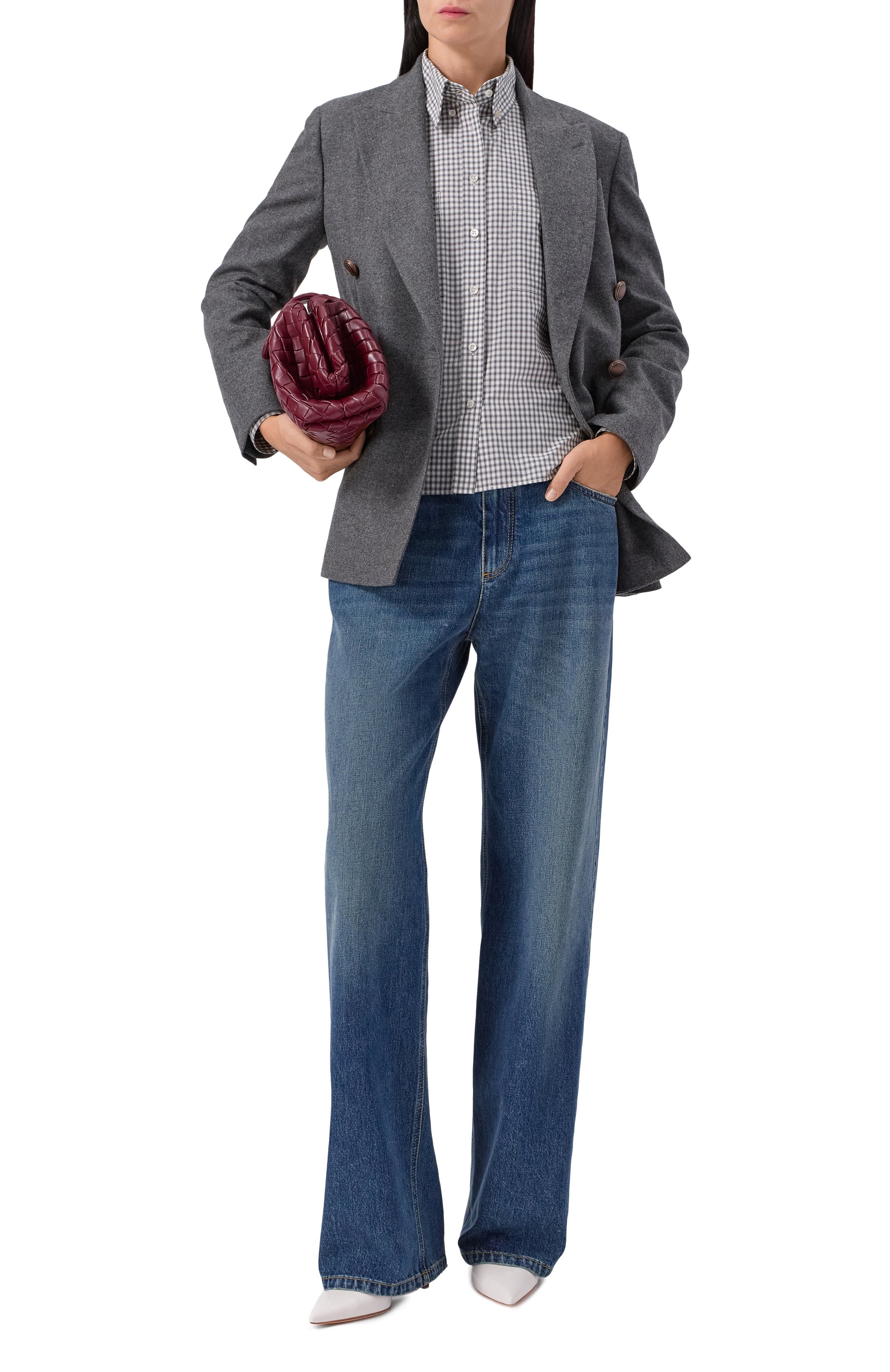 Хлопковая рубашка BRUNELLO CUCINELLI, арт. MP793NB206, фото 2