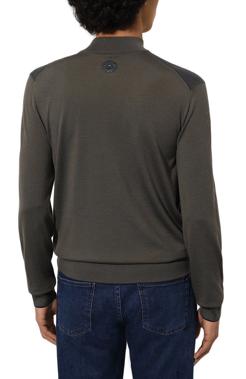 Водолазка из шерсти и шелка STEFANO RICCI, арт. KE06007AM1/E24303, фото 4