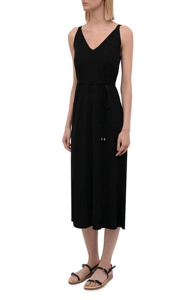 Платье из шелка и вискозы FREEAGE, арт. FSW21010308BK, фото 3