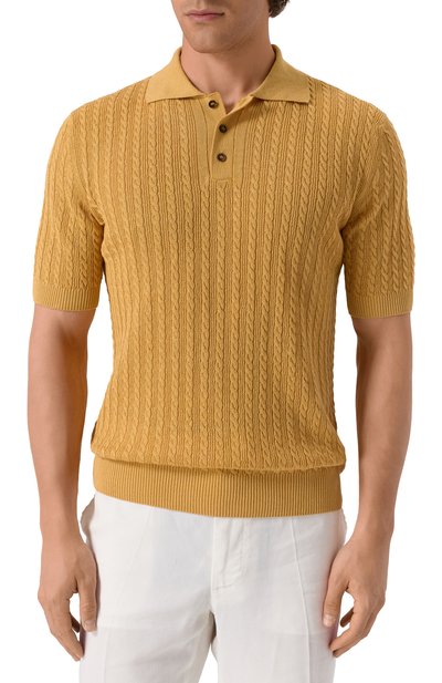 Поло изо льна и хлопка SLOWEAR, арт. 810212/Z1355, фото 3