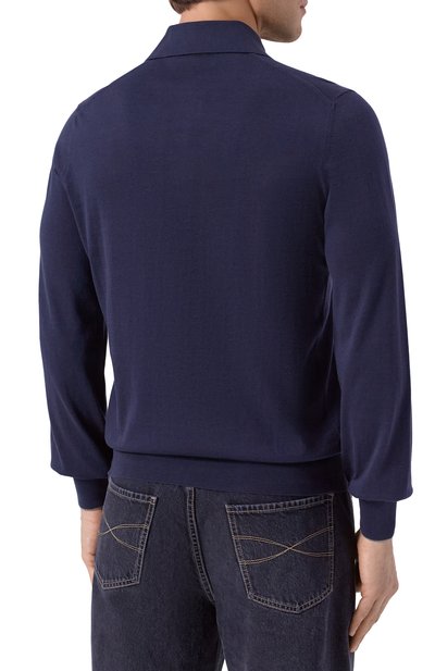 Хлопковое поло BRUNELLO CUCINELLI, арт. M29800135, фото 4