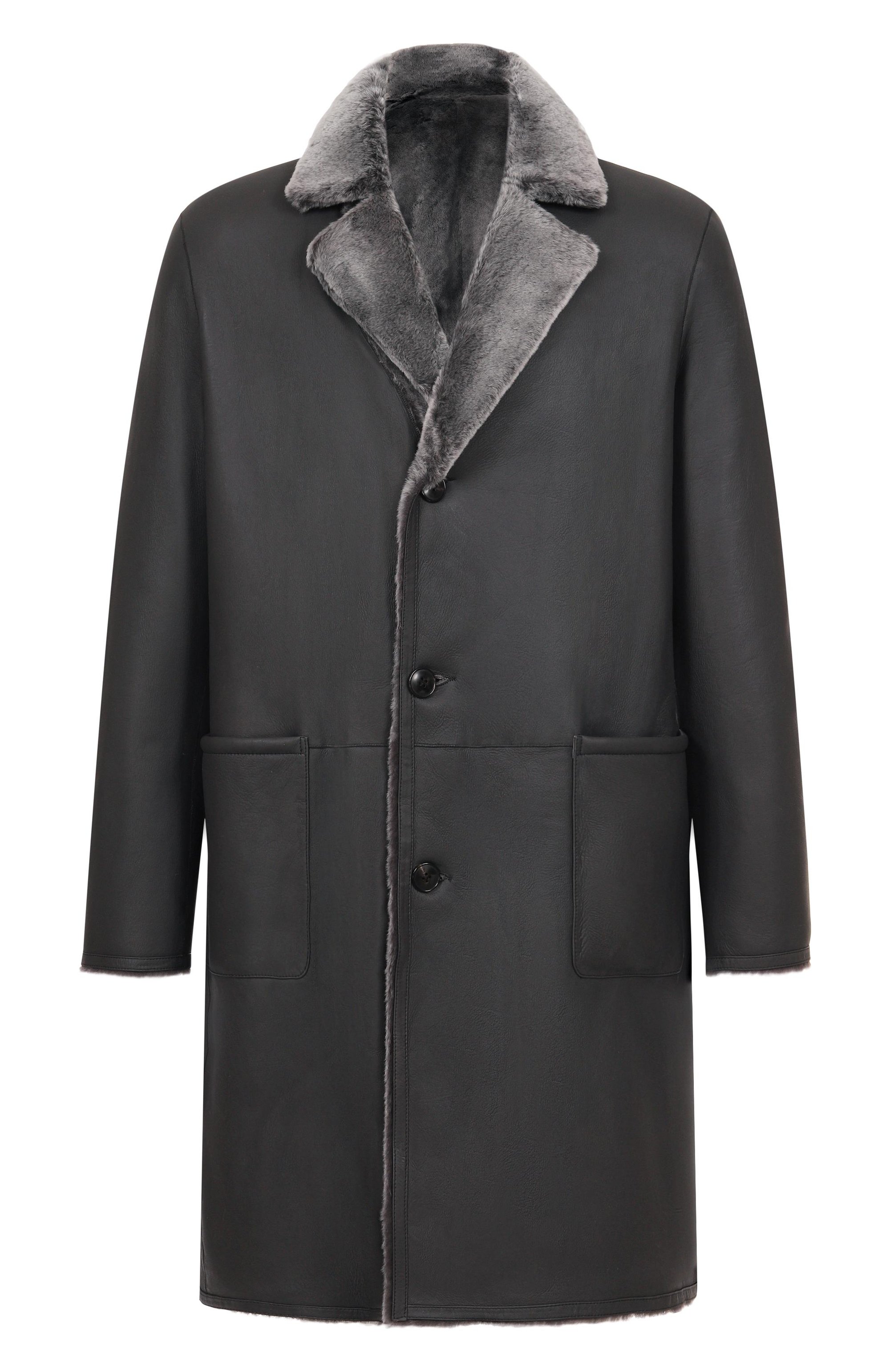 Двусторонняя дубленка из овчины ANDREA CAMPAGNA, арт. 25U512-S29/58-60, фото 1