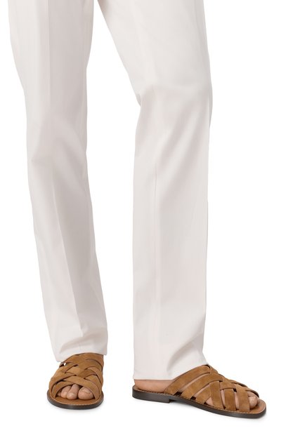 Замшевые шлепанцы BRUNELLO CUCINELLI, арт. MPUSILM326, фото 3