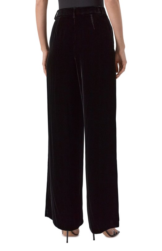 Бархатные брюки Giorgio Armani GW001563/TE10831 Чёрный  GW001563/TE10831 Фото 4