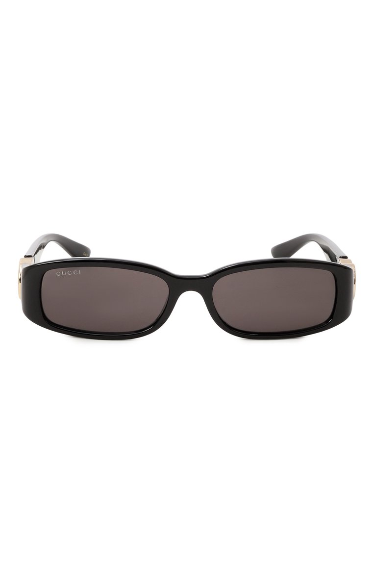 Женские солнцезащитные очки GUCCI черного цвета, арт. GG1661S 001 | Фото 3 (Региональные ограничения белый список (Axapta Mercury): Не проставлено; Тип очков: С/з; Нос: Не проставлено; Материал: Пластик; Оптика Гендер: оптика-женское; Очки форма: Прямоугольные)