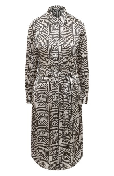 Женское шелковое платье KITON, арт. D51368K0982A