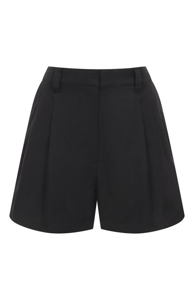 Женские шорты из хлопка и льна BRUNELLO CUCINELLI, арт. MH544P8847