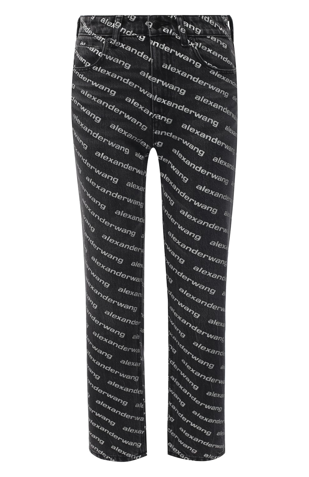 Джинсы ALEXANDER WANG серого цвета по цене 38550 руб., арт. 4DC1214892, фото 1 Джинсы ALEXANDER WANG, арт. 4DC1214892, фото 1