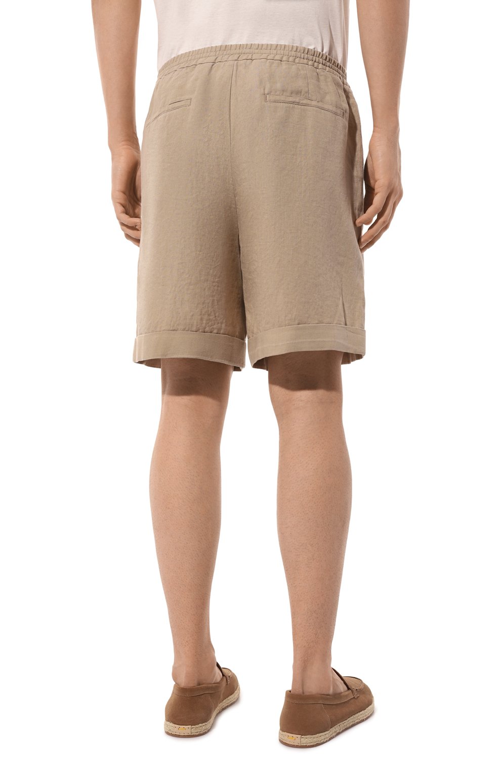 Льняные шорты CANALI, арт. 95606/SG02985, фото 4